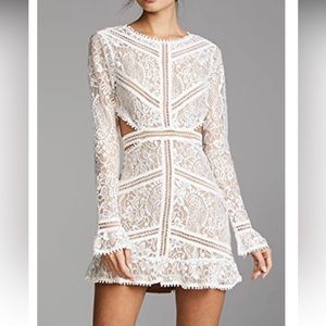 For Love and Lemons White lace dress